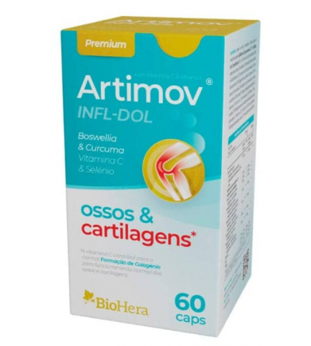 Artimov Infl-Dol - 60 Cápsulas - Bio-hera